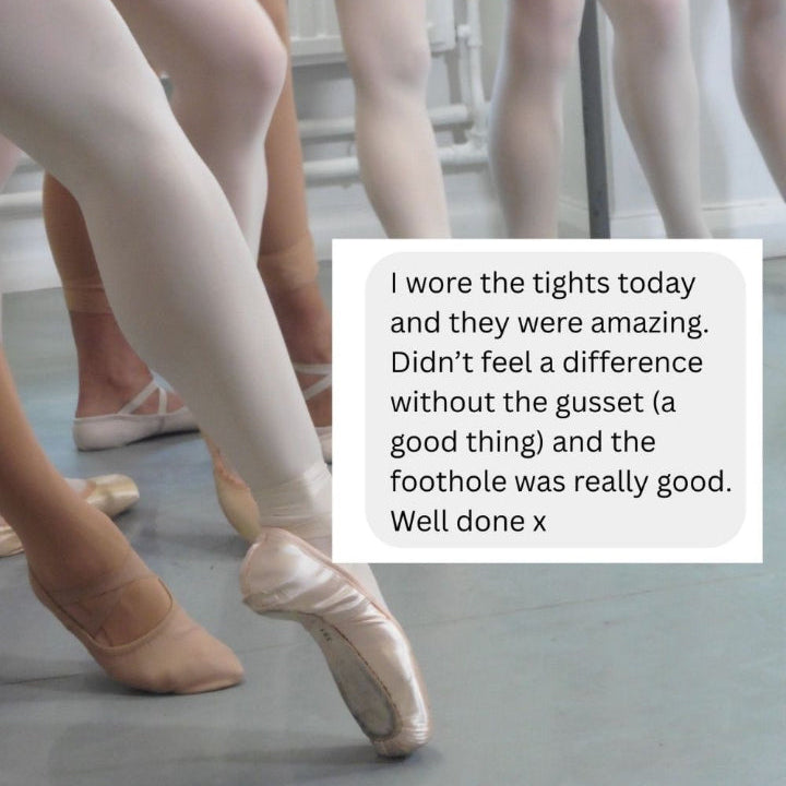 Imperfect Tights - NEW IMPROVED Imperfect Pointes Convertible ballet tights
