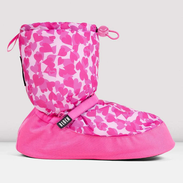Bloch - 'Warm up' Polyester Adjustable Strap Cushioned Booties - In Store Only