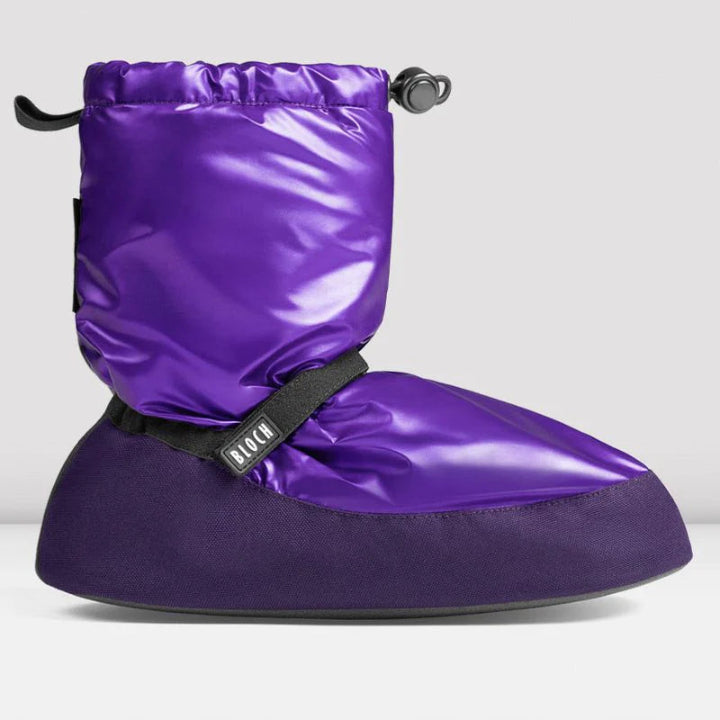 Bloch - 'Warm up' Polyester Adjustable Strap Cushioned Booties - In Store Only