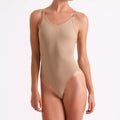 Silky Dance - ‘Rosa’ Seamless Strap Camisole Leotard