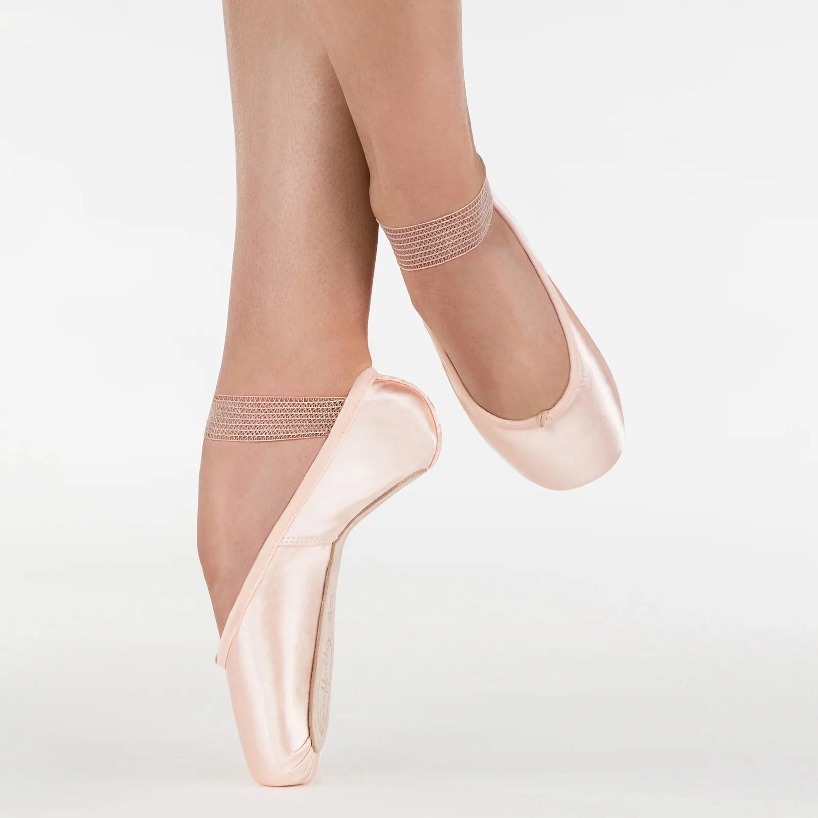 Suffolk - `Spotlight Pink Standard` Low Profile Medium Vamp Pointe Shoe